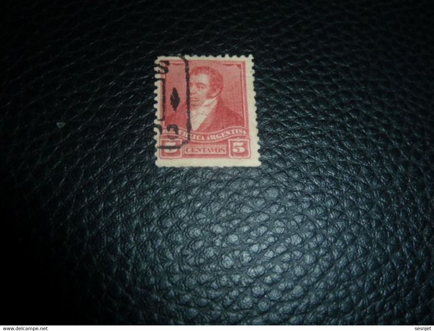 Republica Argentina - Bernardino Rivadavia - 5 Centavos - Yt 98 - Rouge Carminé - Oblitéré - Année 1898 - - Used Stamps