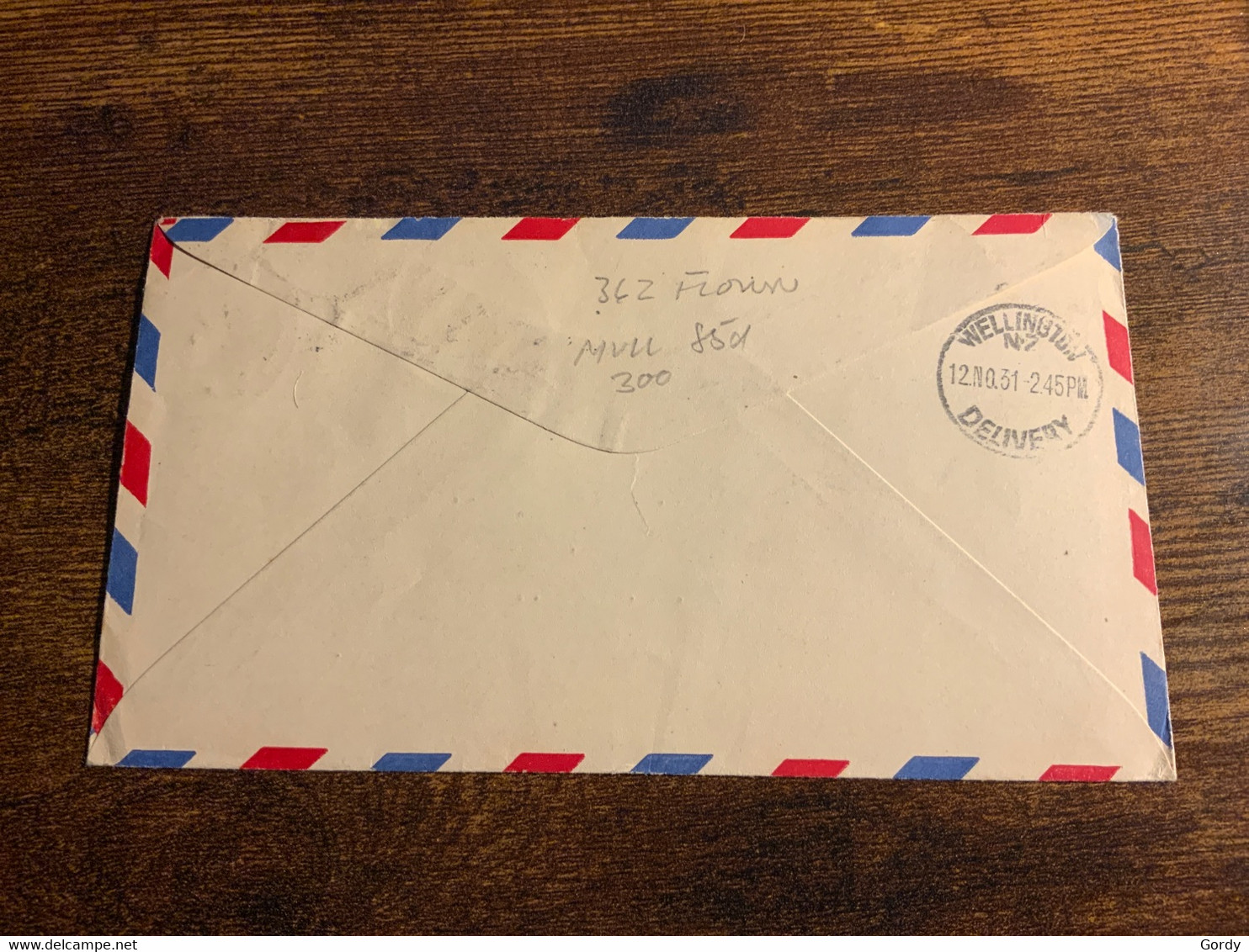 1931 New Zealand First Flight Air Mail Cover (C74) - Luchtpost