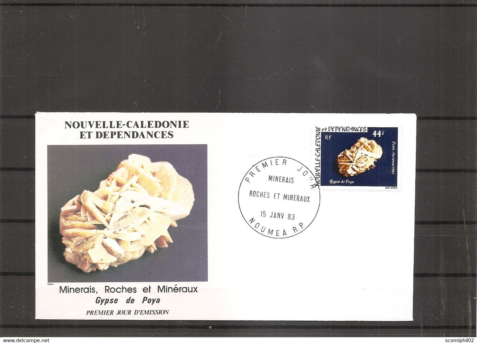 Minéraux ( FDC De Nouvelle -Calédonie De 1983 à Voir) - Minéraux