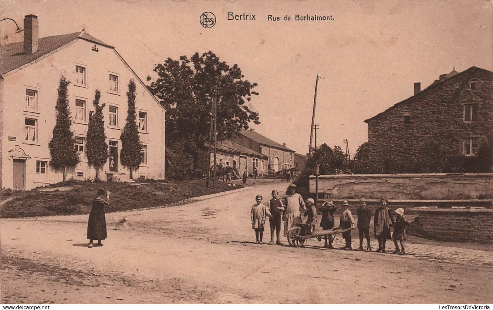 BELGIQUE - Bertrix - Rue De Burhalmont - Carte Postale Ancienne - - Bertrix