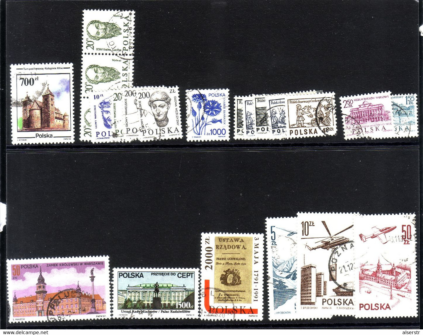 Poland, Used Lot - Vrac (max 999 Timbres)