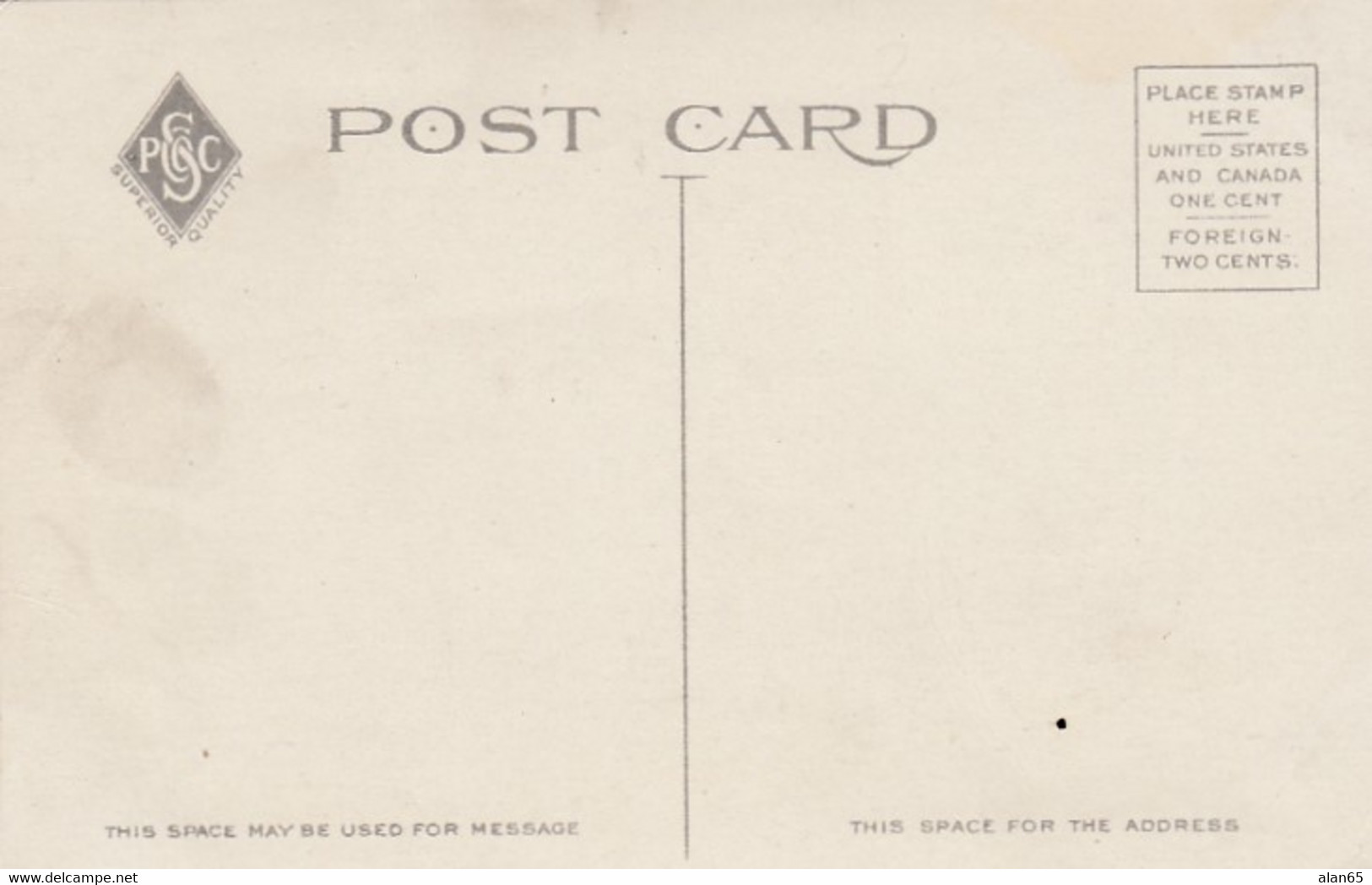 New Bedford Massachusetts, Free Public Library Building Architecture, C1910s Vintage Postcard - Bibliotheken