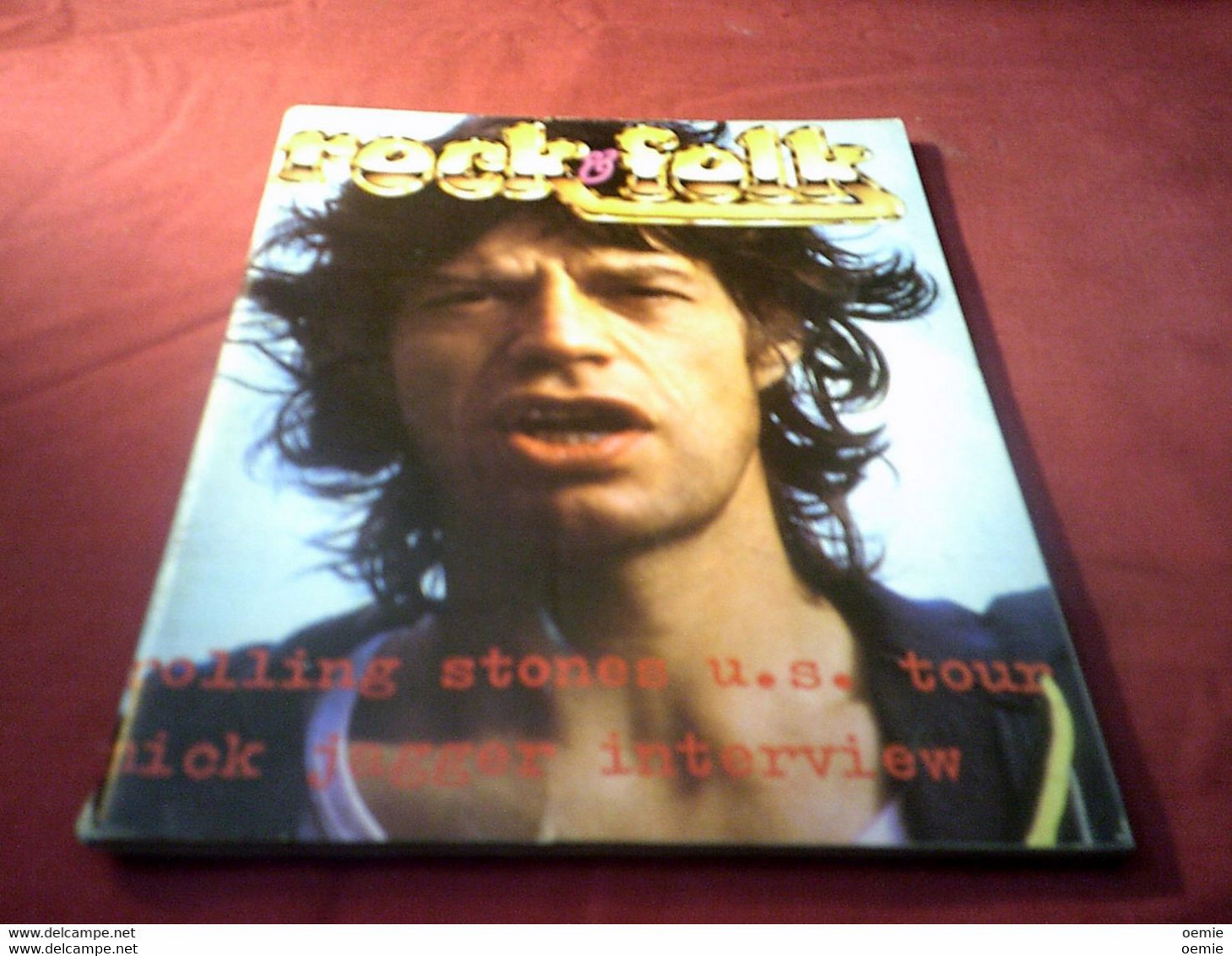 ROCK FOLK   N° 179 DECEMBRE 1981  MICK JAGGER   EN COUVERTURE - Muziek