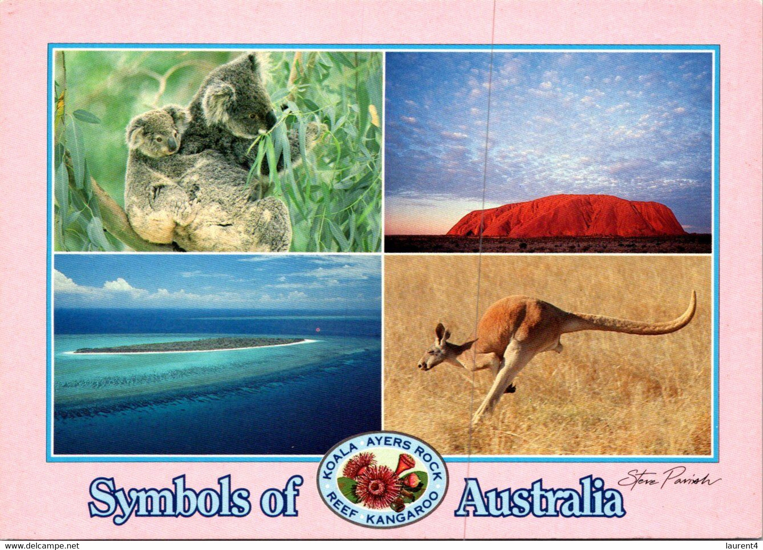 (4 Oø 25) Symbols Of Australia - Uluru Etc - Uluru & The Olgas