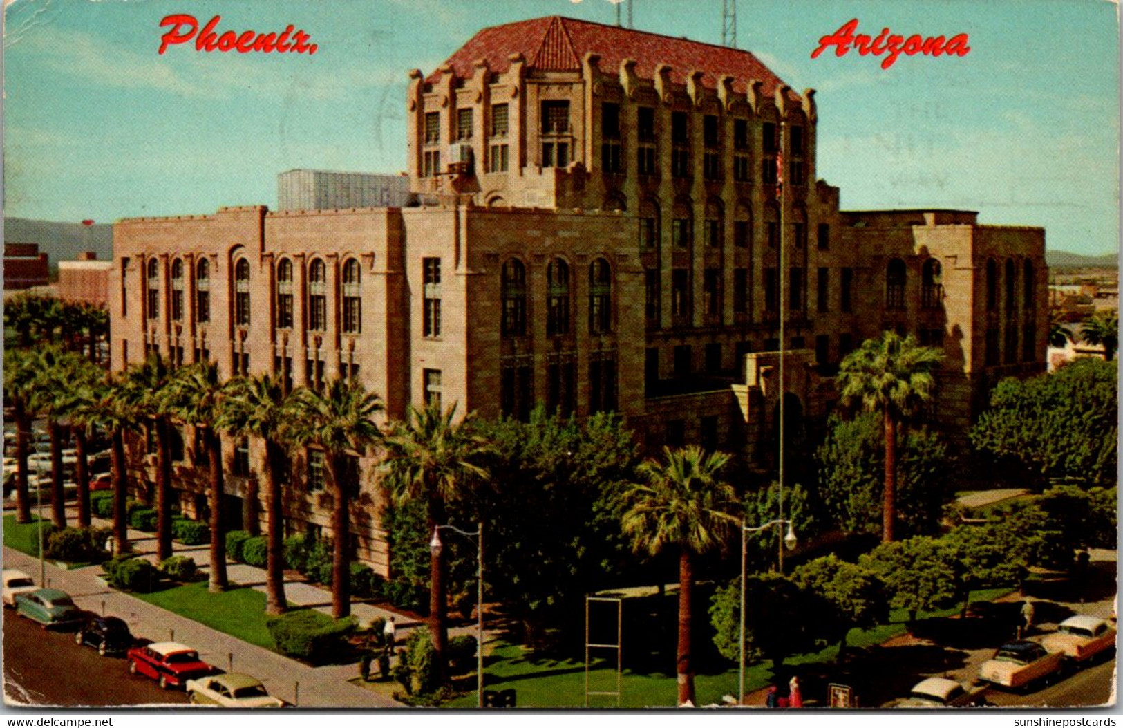 Arizona Phoenix Maricopa County Court House 1964 - Phoenix