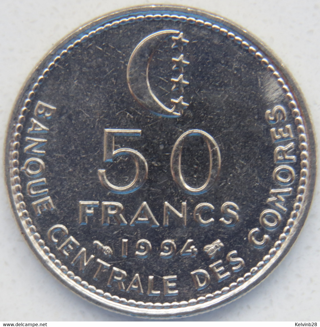 Comoren 50 Francs 1994  KM# 16  COMOROS UNC - Comoros