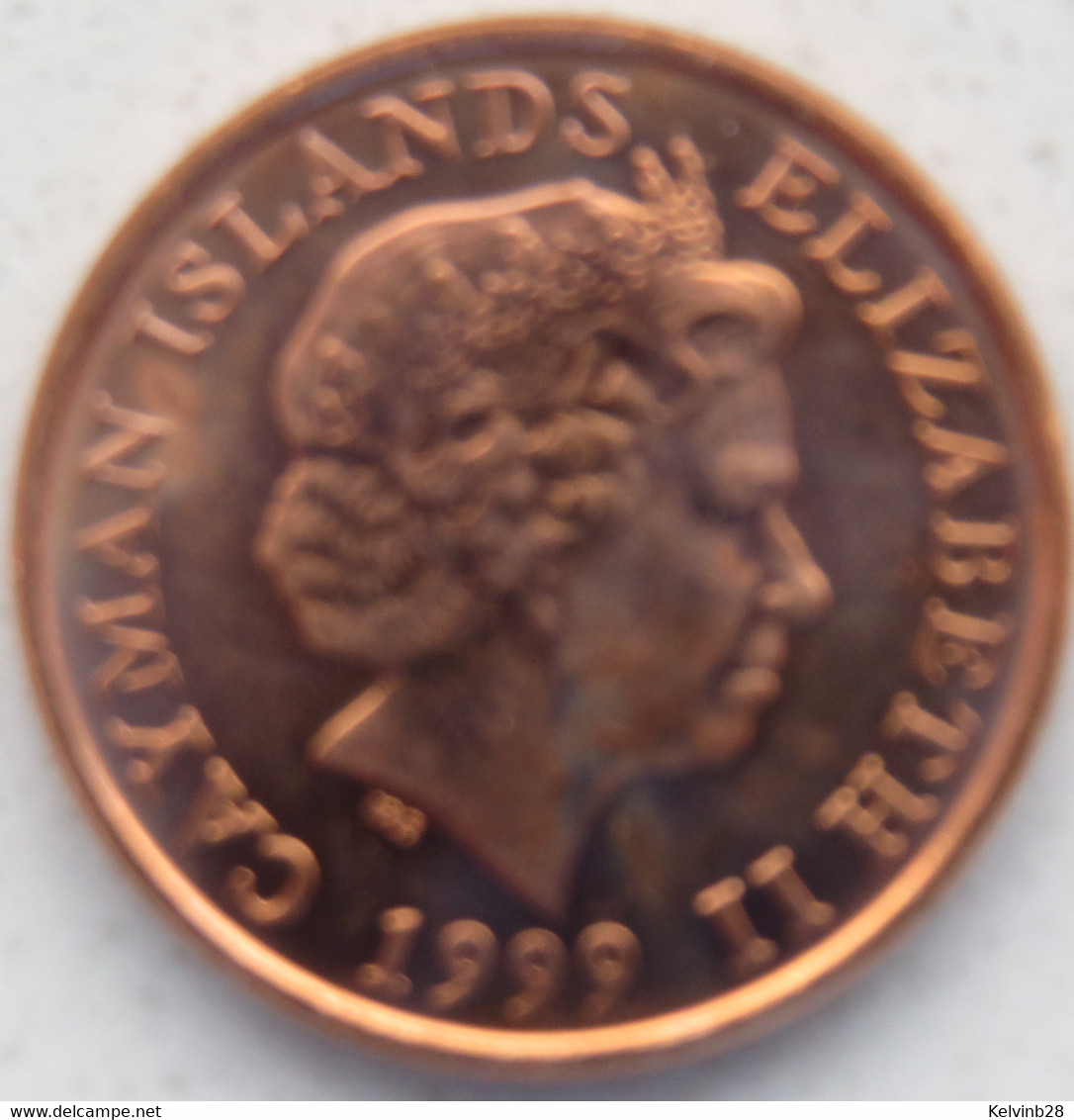 Cayman Islands 1 Cent 1999 KM#131 UNC - Iles Caïmans