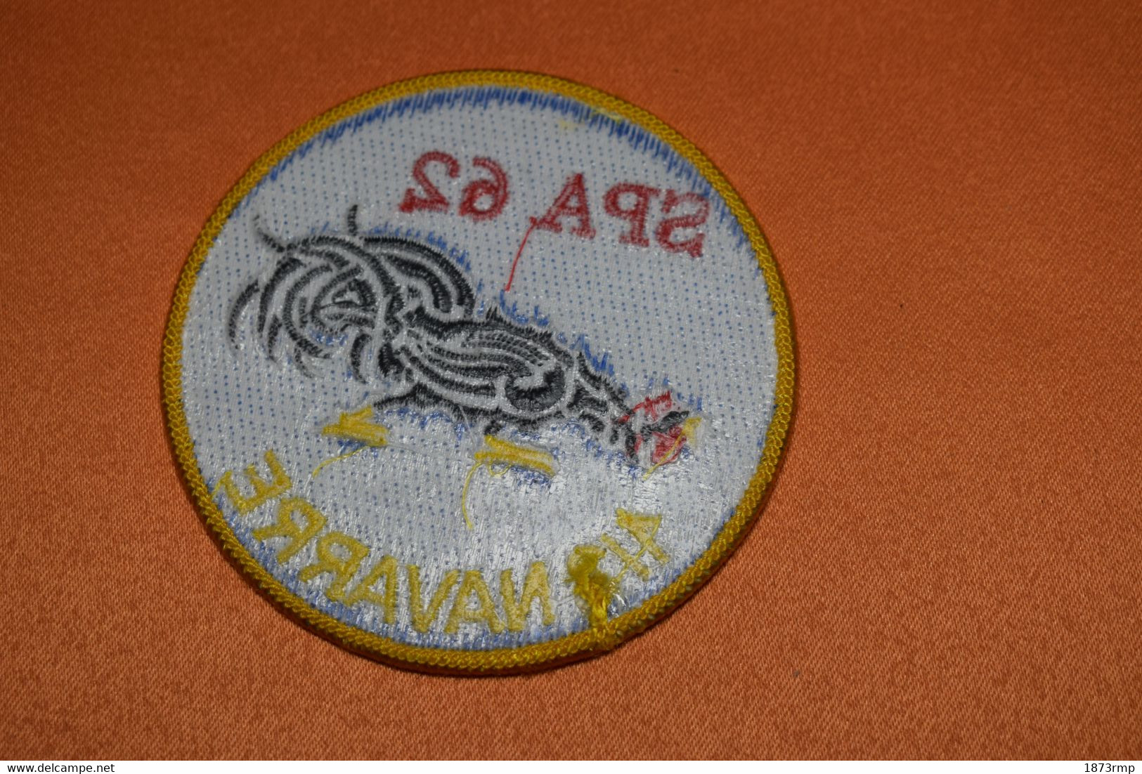 PATCH ESCADRILLE SPA 62,1/3 NAVARRE, ARMEE DE L'AIR, AVIATION - Aviation