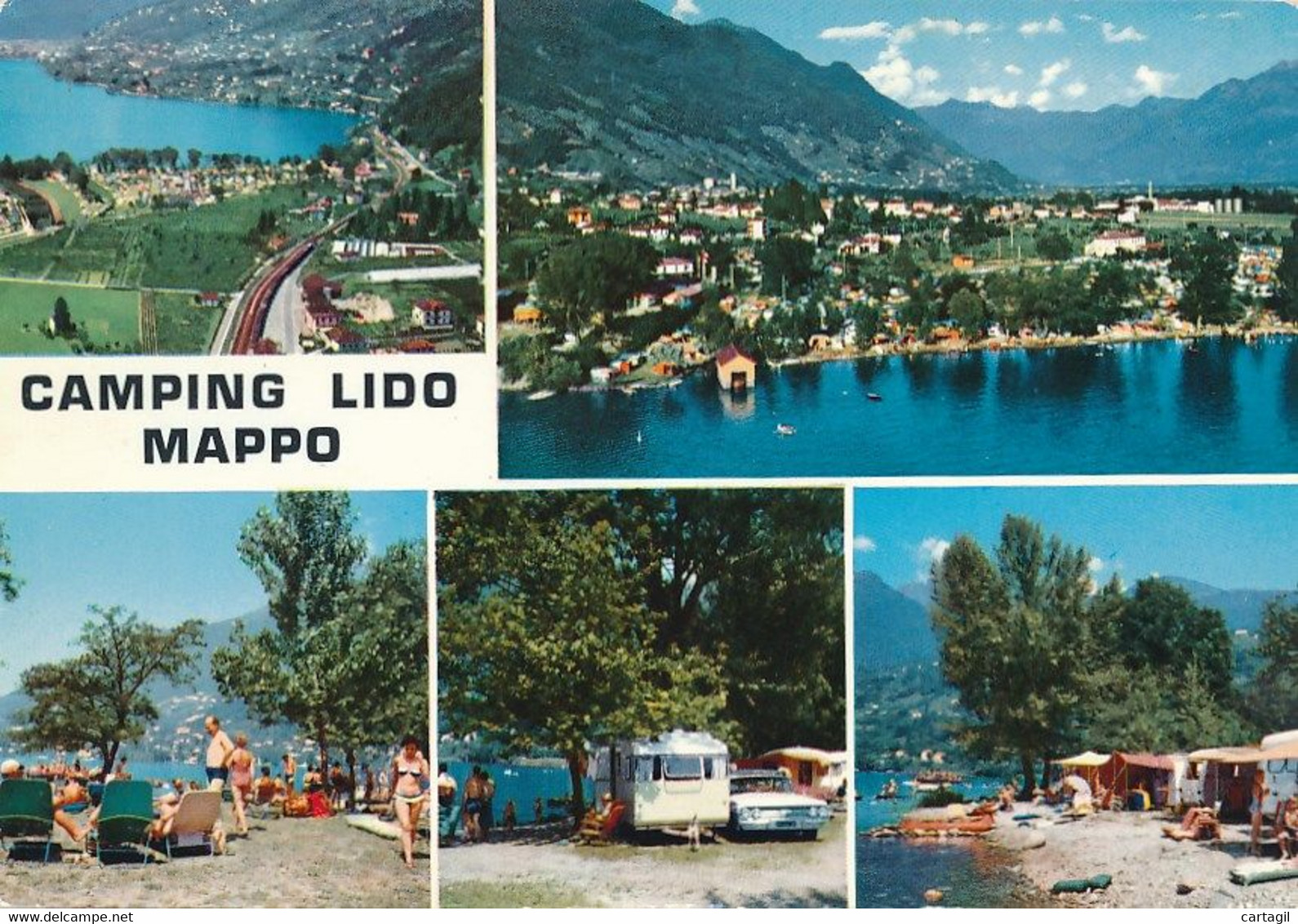 CPM GF ( Multivues 1967)-17148- Suisse-Tenero (Laggo Magiore-Camping Lido Mappo-Envoi Gratuit - Tenero-Contra