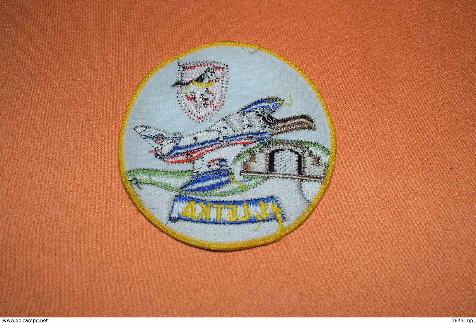 PATCH 1 LETKA, 1 ER ESCADRON TCHEQUE, BLASON VILLE HLINSKO - Aviation