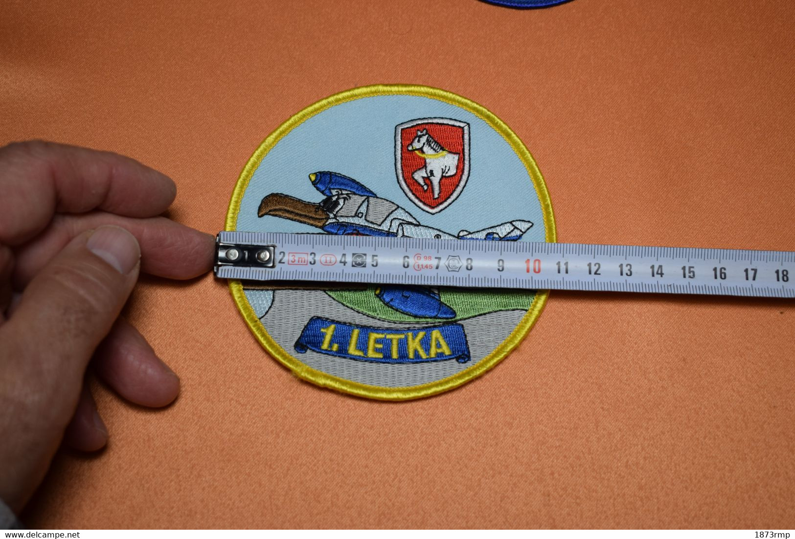 PATCH 1 LETKA, 1 ER ESCADRON TCHEQUE, BLASON VILLE HLINSKO - Aviation