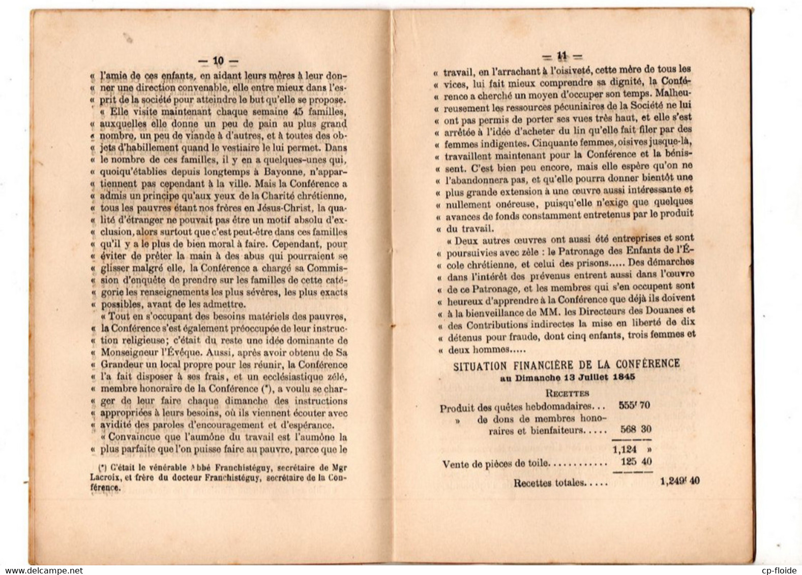 64 - PAYS BASQUE . BAYONNE . SOCIETE DE SAINT-VINCENT DE PAUL 1895 & IGANDETAN ELIZAN - Ref. N°221L - - Baskenland