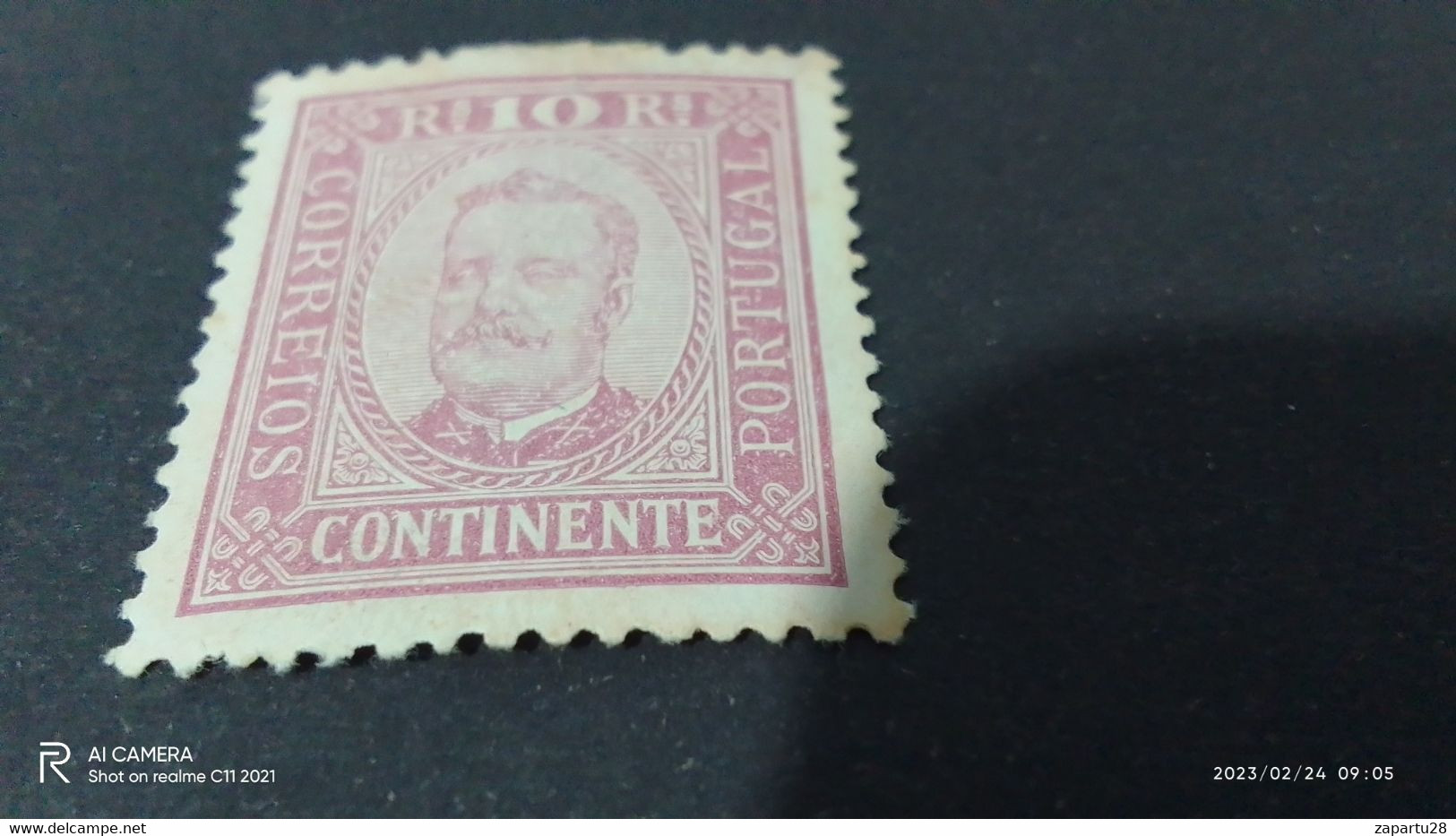 PORTEKİZ-1892-94   10R   KİNG LUİS I. DAMGASIZ - Unused Stamps
