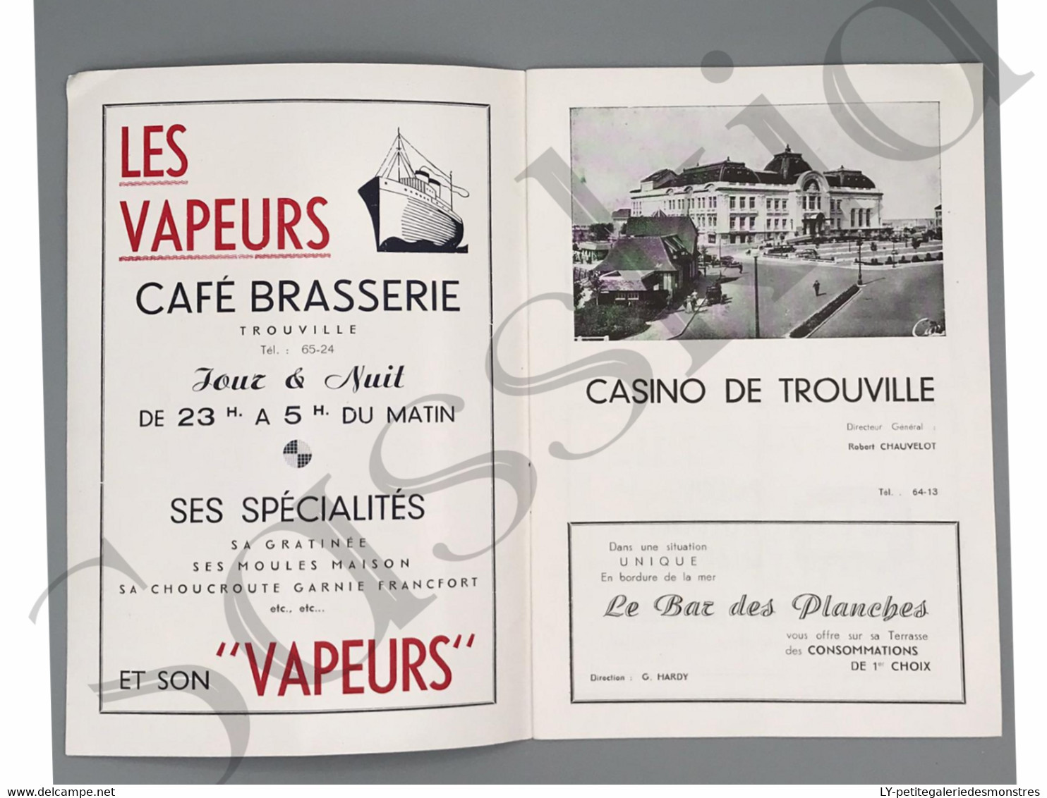 #VP94 - CASINO De Trouville - Programme De 1951- Mozart De Sacha GUITRY - Comédie En 3 Actes - Programmes