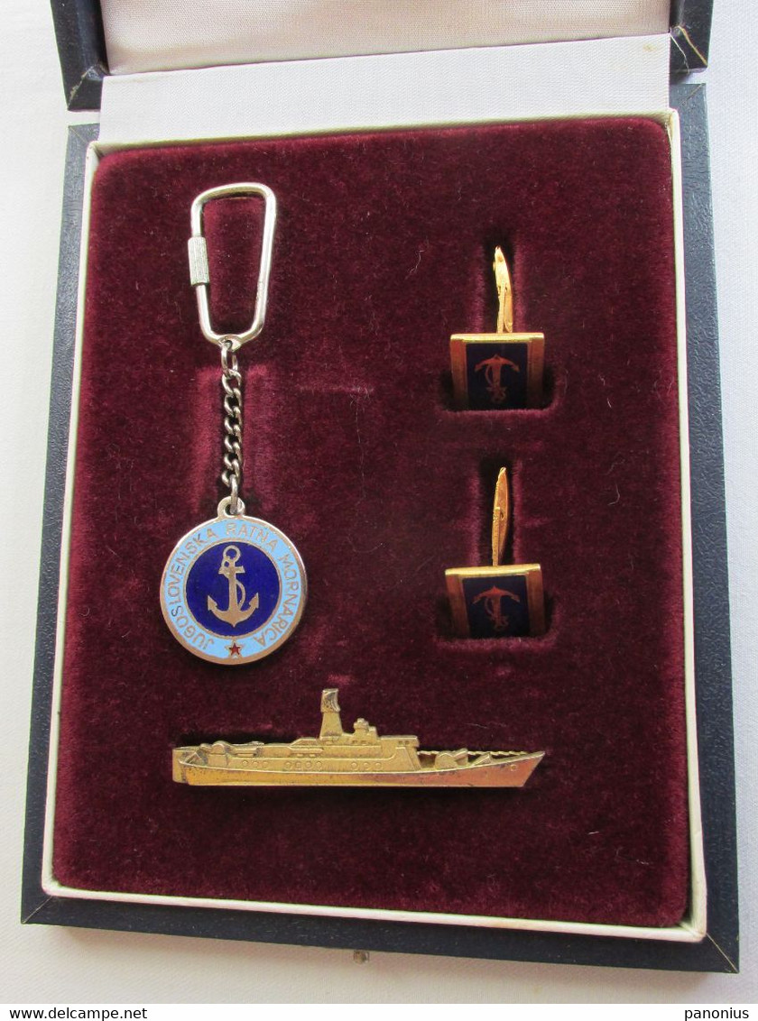 JNA Yugoslavia Army - JRM Navy Marine, Complete Set  With Box - Bateaux