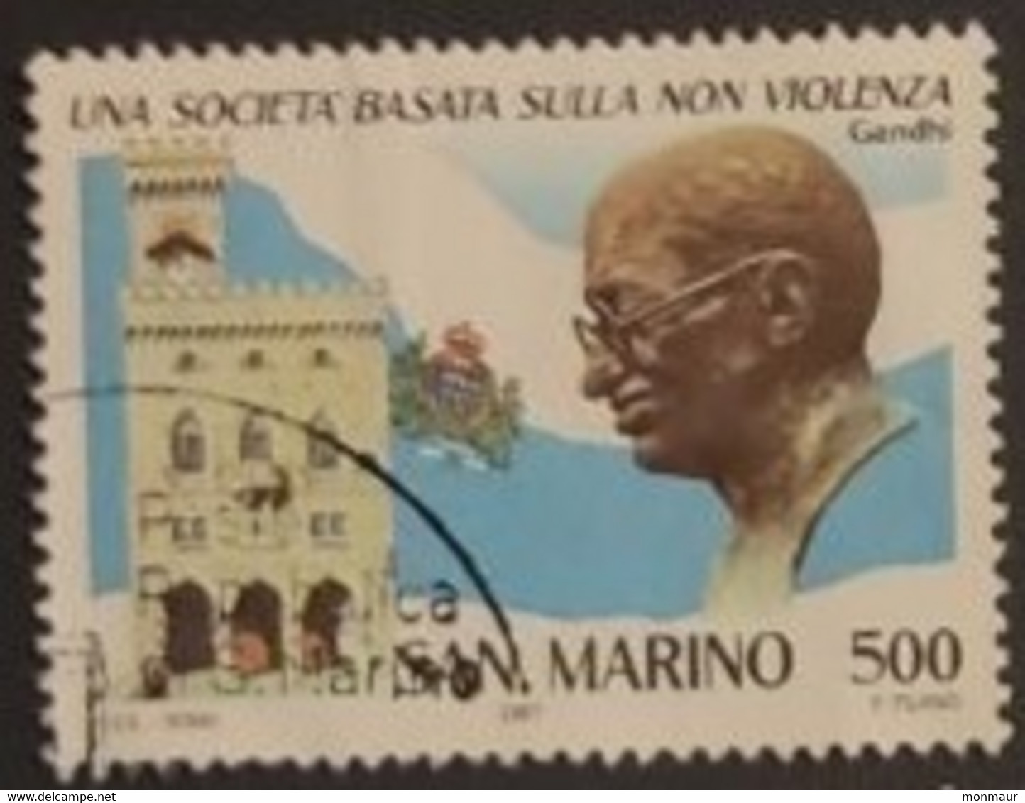 SAN MARINO 1987 L'UOMO E LA SOCIETA' - Used Stamps