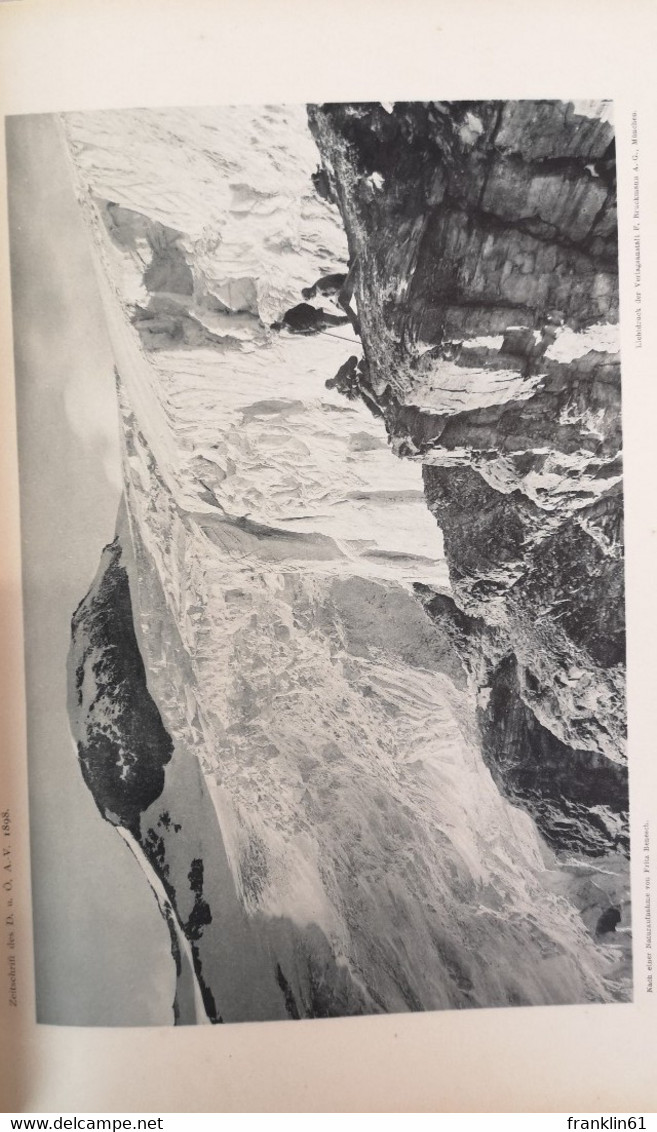 Zeitschrift des deutschen und österreichischen Alpenvereins. Jahrgang 1898. Band XXIX.