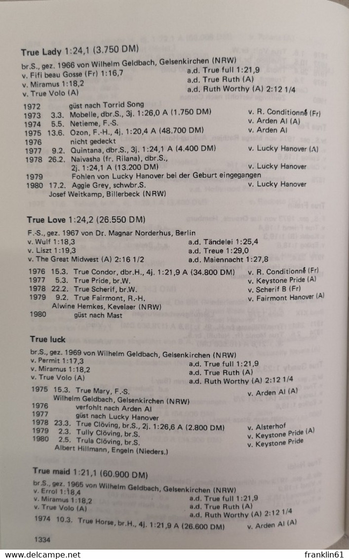 Deutsches Traber-Gestütbuch. Band XX. Teil I und Teil II.