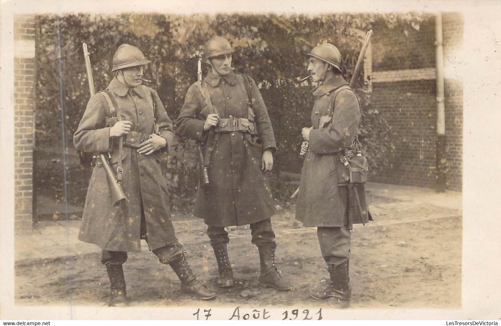 Photographie Militaria - Berverloo - 1921 - Régiment - Carte Postale Ancienne - Regiments