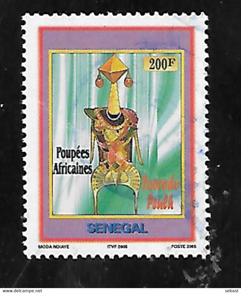 TIMBRE OBLITERE DU SENEGAL DE 2006 N° MICHEL 2082 - Sénégal (1960-...)