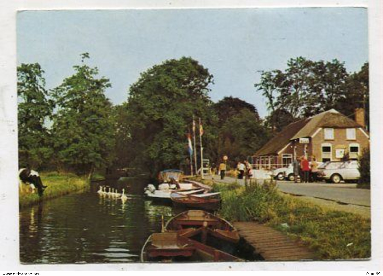 AK 117396 NETHERLANDS - Giethoorrn - 't Achterhuus - Restaurant - Rondvaartbedrijf - Camping - Giethoorn