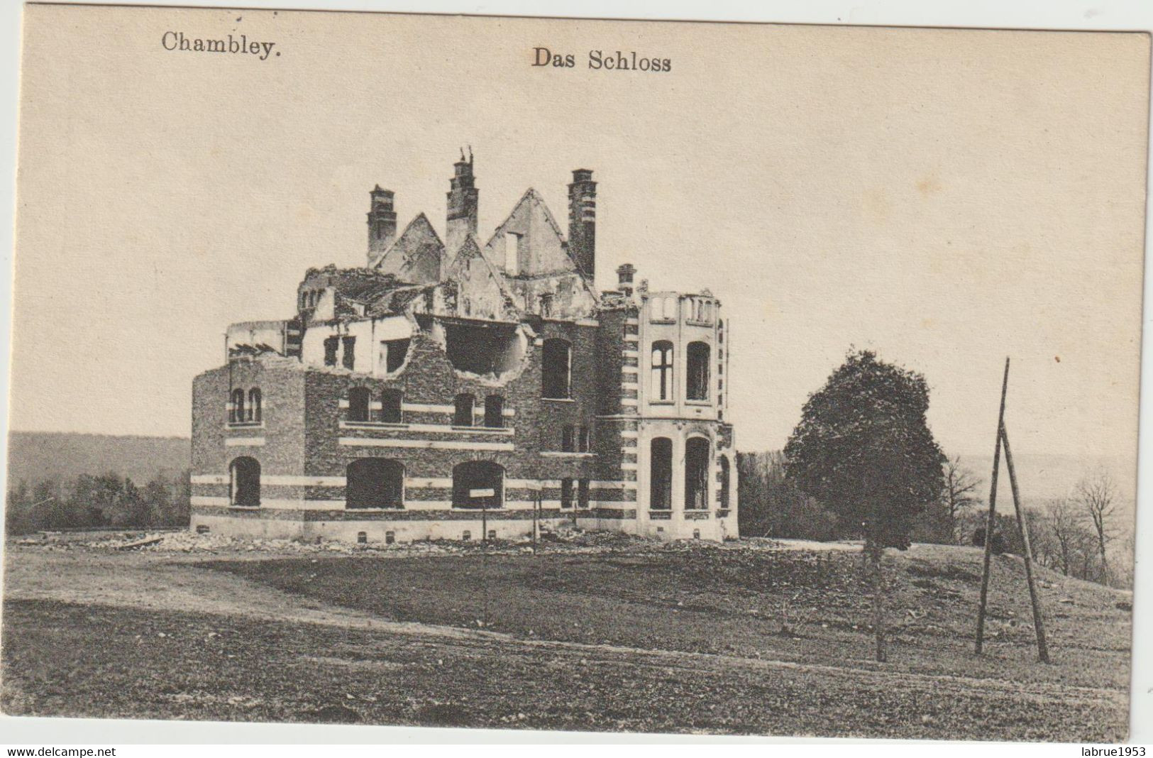 Chambley -  Das Schloss  Tampon Militaire  - (F.8050) - Chambley Bussieres