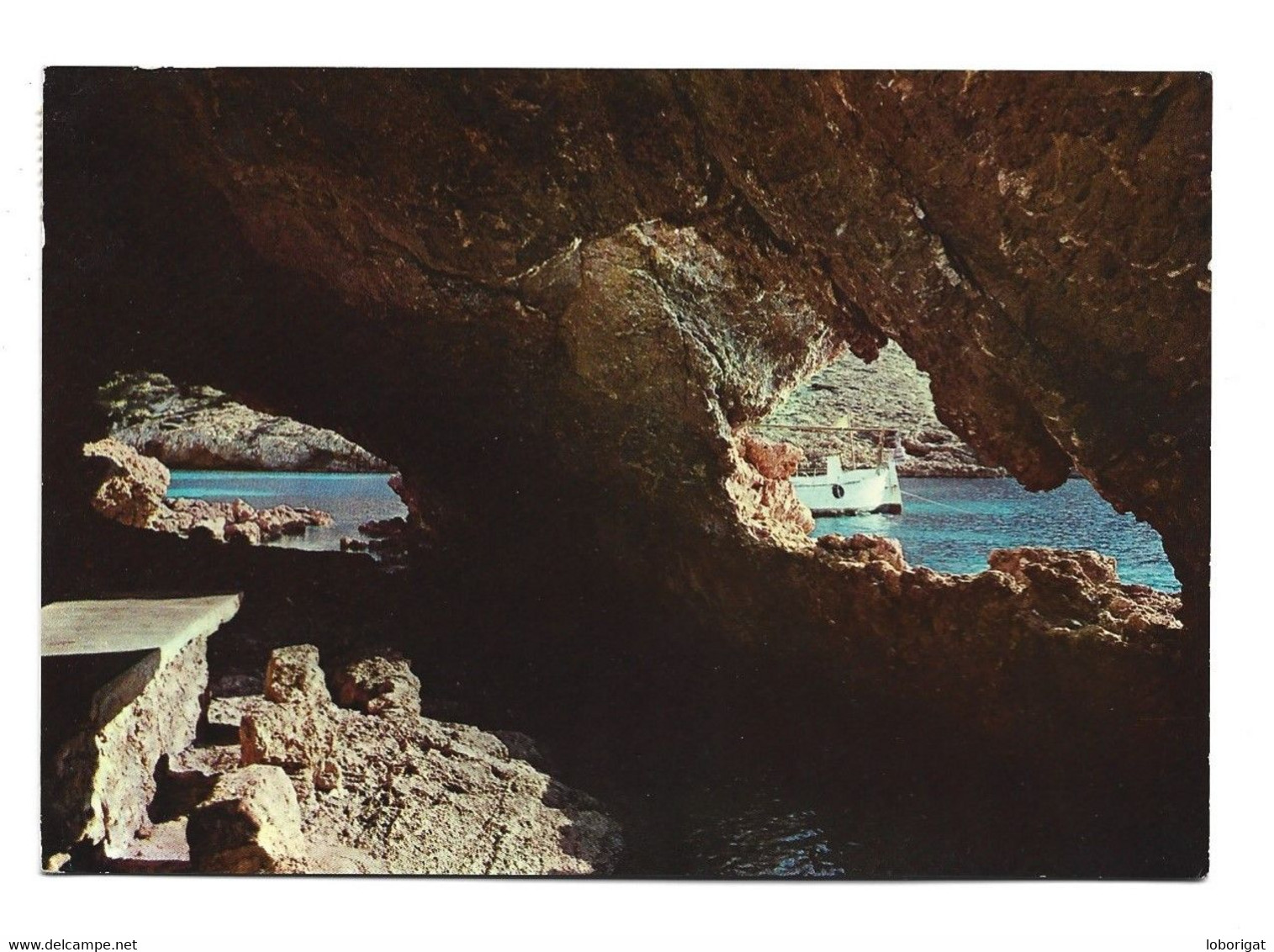 CUEVA DE LA CALA DE SANTA MARIA.- ISLA DE CABRERA.- ( BALEARES ) - Cabrera