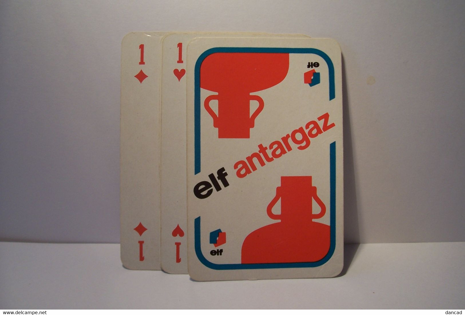 ELF  ANTARGAZ     - JEU DE 54 CARTES  ( Dont  2 Jokers)   - PUBLICITE - 54 Karten