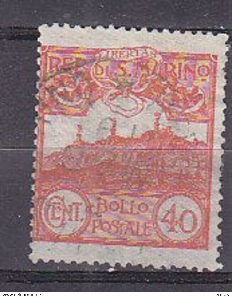 Y8178 - SAN MARINO Ss N°40 - SAINT-MARIN Yv N°40 - Used Stamps