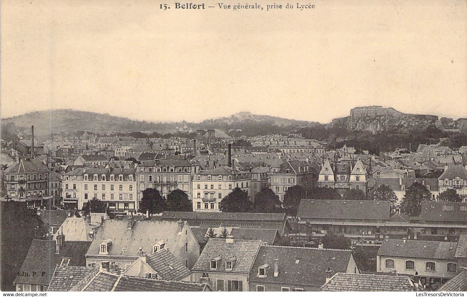 FRANCE - 90 - BELFORT - Vue Générale Prise Du Lycée - Carte Postale Ancienne - Belfort - Ville