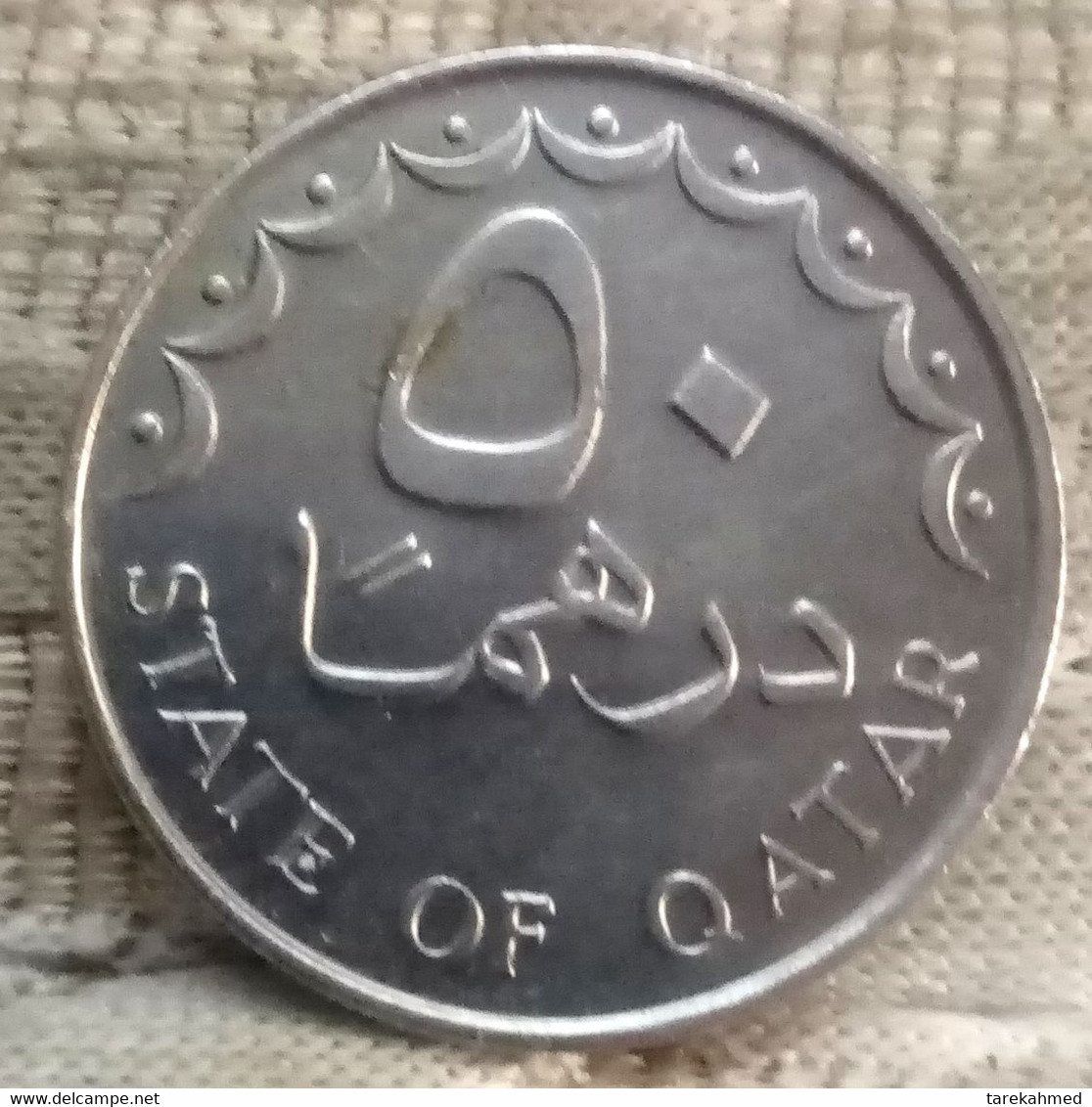 Qatar , 50 Dirham , 1998 , Km 5 , Perfect , Agouz - Qatar