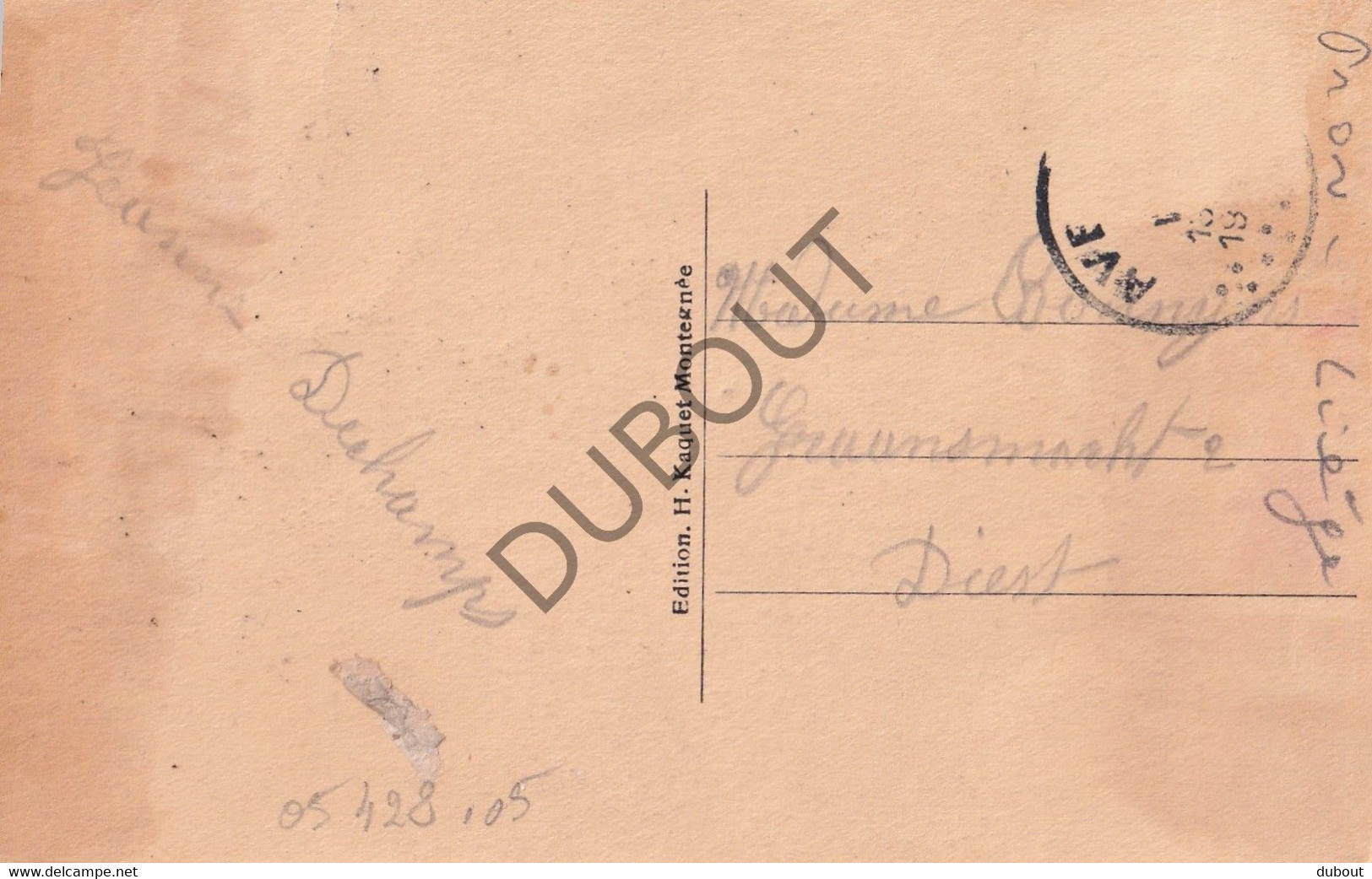 Postkaart/Carte Postale - AVIN - Château De Diest  (C3660) - Hannut