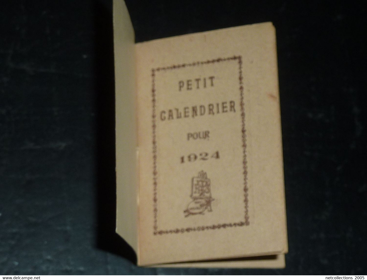 ENSEMBLE DE 3 PETITS FORMAT 1 CALENDRIER 1924 + 2 ALMANACH 1906 Imprimerie Du Royale & 1908 Autres (fév/23) - Tamaño Pequeño : 1901-20