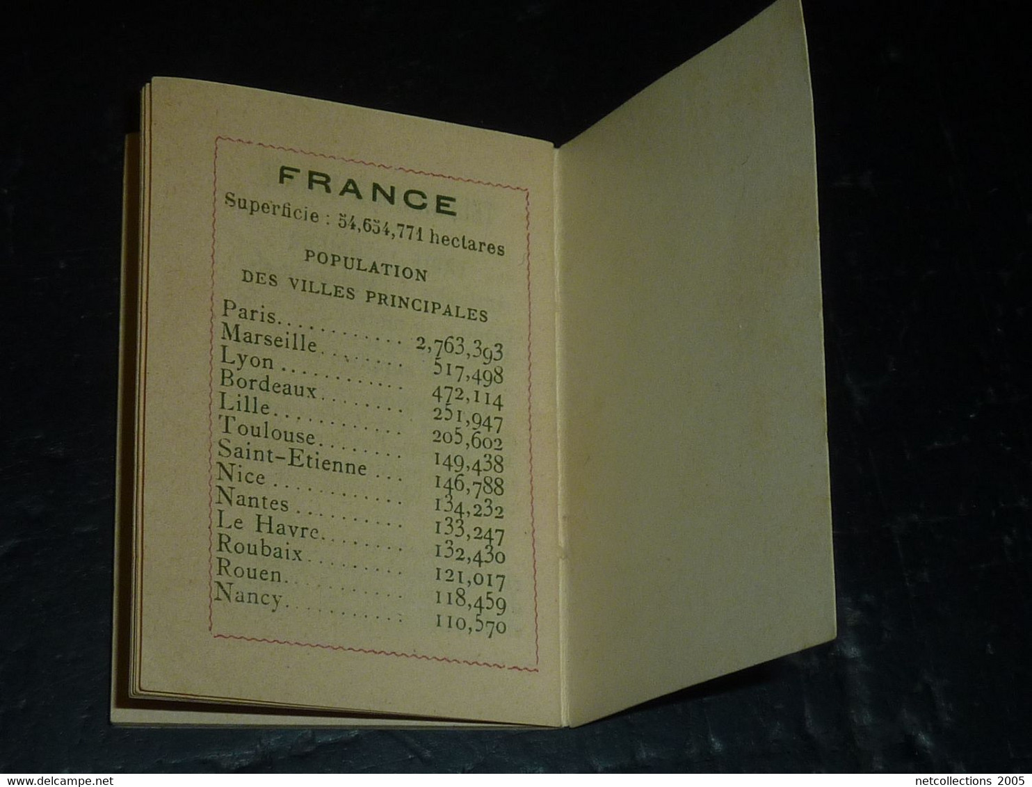 ENSEMBLE DE 3 PETITS FORMAT 1 CALENDRIER 1924 + 2 ALMANACH 1906 imprimerie du royale & 1908 autres (fév/23)