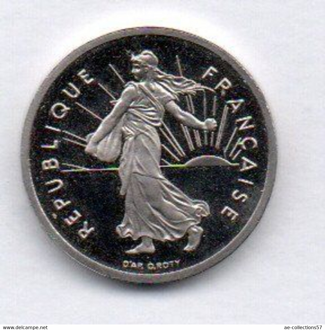 MA 21809 // France -  1/2 Franc 1993   - BE - Monetary/Of Necessity