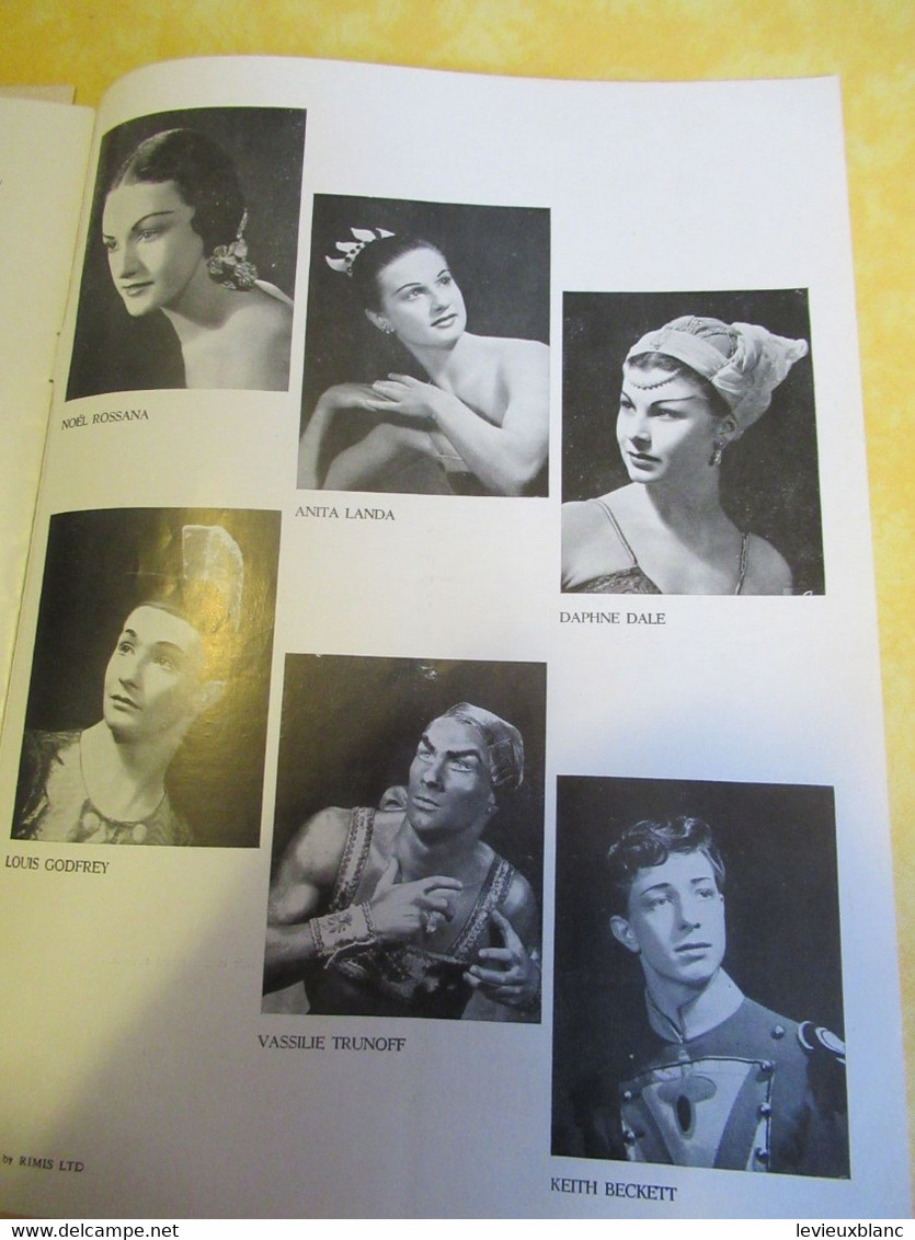Programme ancien / Danse/ London's Festival Ballet/ ROYAL FESTIVAL HALL/Anton Dolin/Summer1952           PROG352