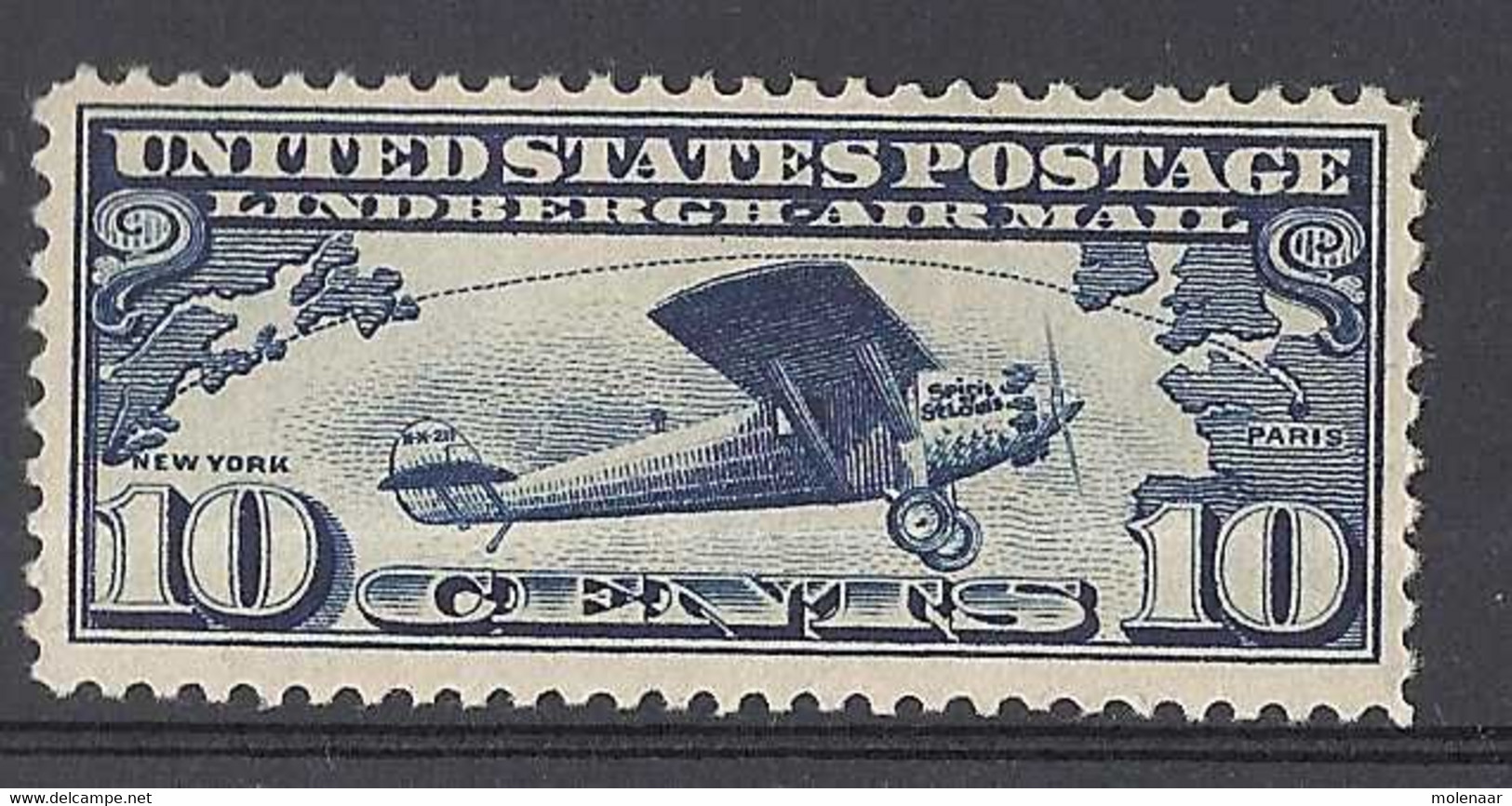 Verenigde Staten  Luchtpost Stampworld No. 10  Ongebruikt (9863) - 1b. 1918-1940 Ongebruikt