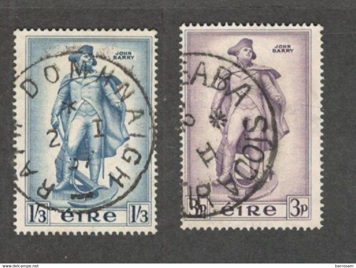 IRELAND....1956: Michel126-7used Cat.Value10€ Well Cancelled - Oblitérés