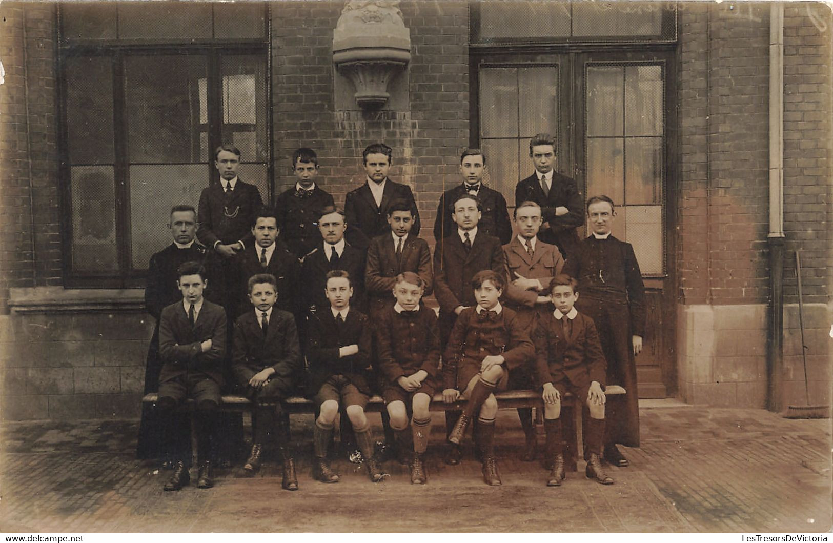 Belgique - Jette Saint Pierre - Carte Photo - Institut Saint Pierre - Avril 1921 - Classe  - Carte Postale Ancienne - Jette