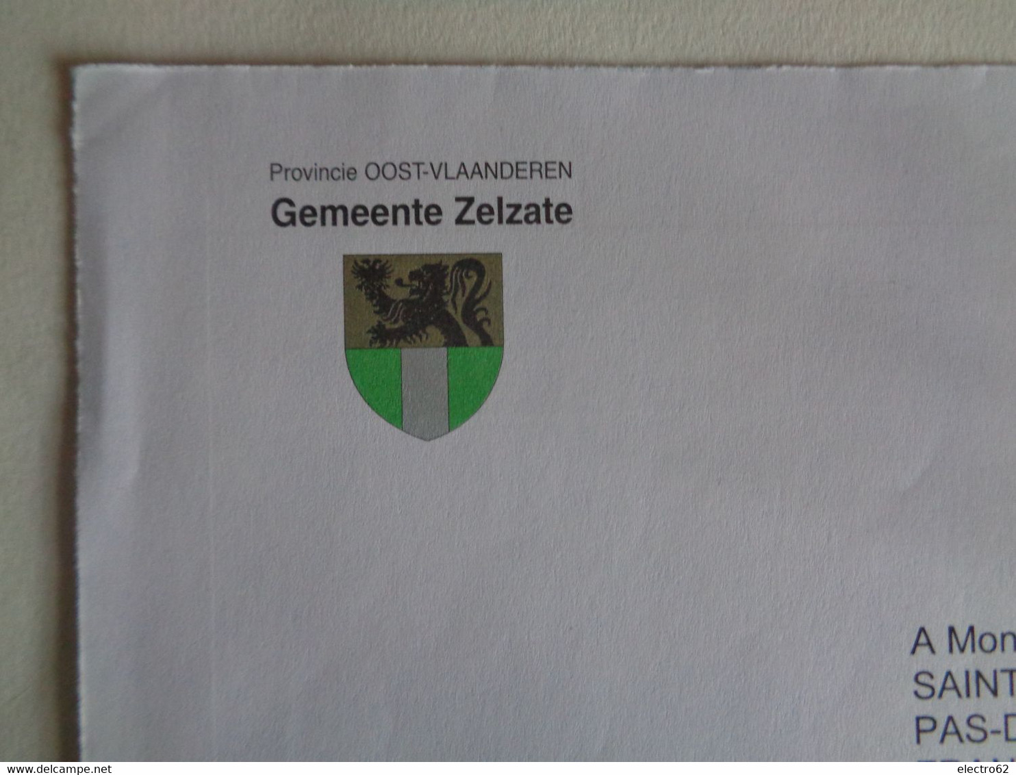 Belgique België  Gemeente Zelzate  29-3-2005 Province OOST-VLAANDEREN EMA BCFB 80525 - Andere & Zonder Classificatie