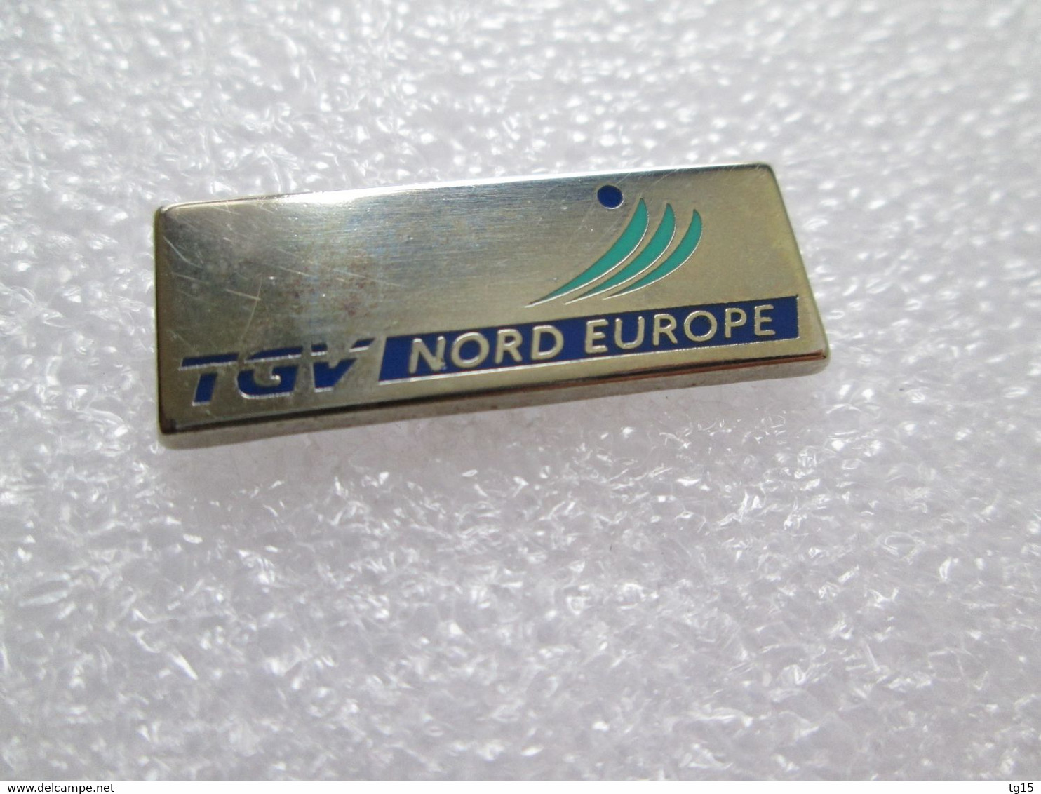 PIN'S    TGV  NORD  EUROPE  Zamak   METARGENT - TGV