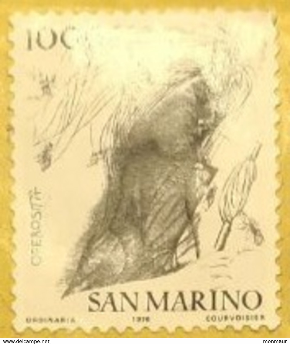 SAN MARINO 1976  LE VIRTU' CIVILI LIRE 1000 - Gebruikt