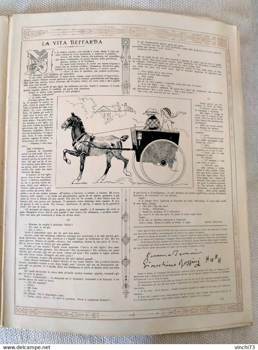 !-ITALIA-RIVISTA QUINDICINALE SCENA ILLUSTRATA 1922 - Art, Design, Décoration