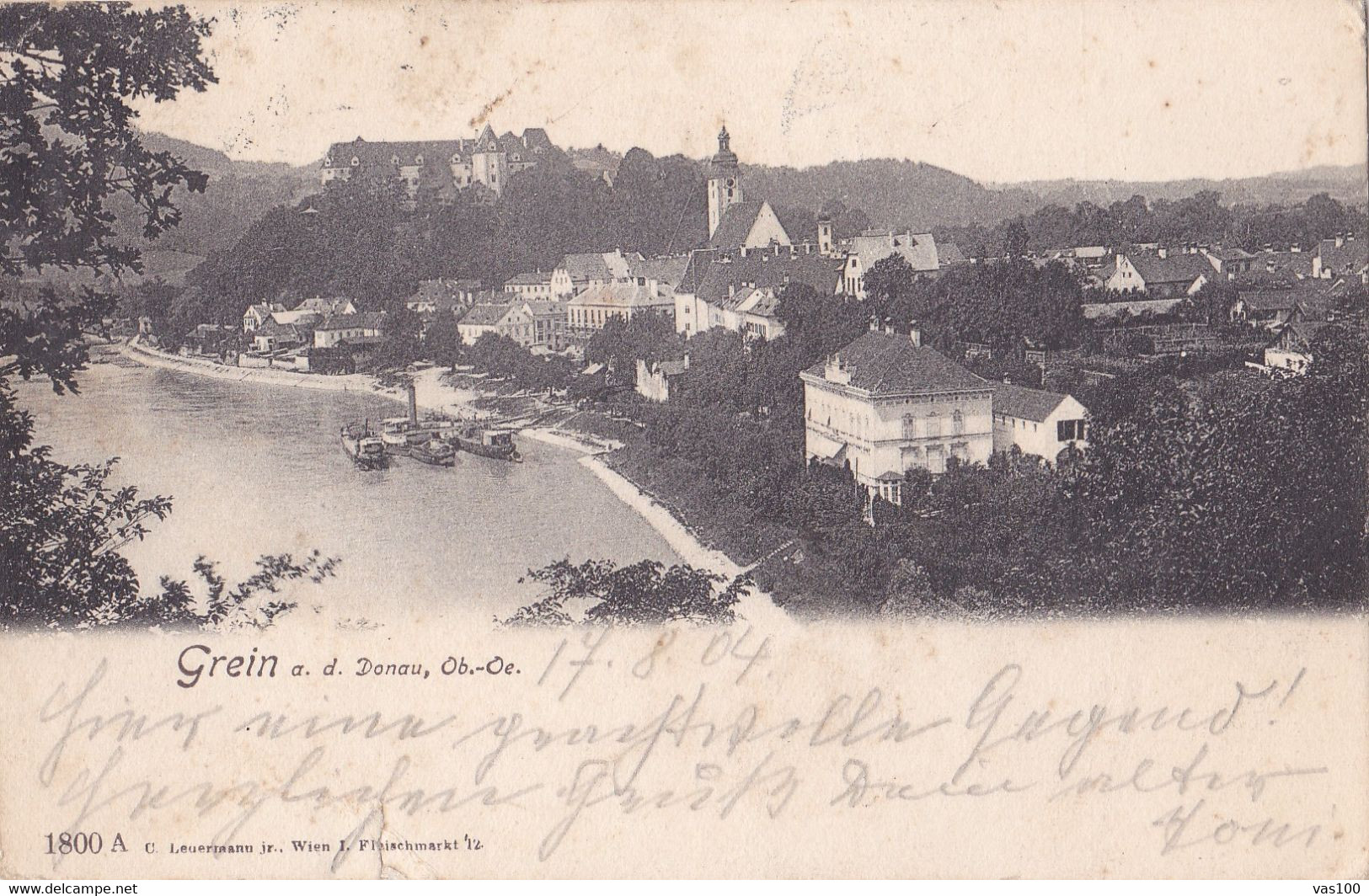 Grein A.d. Donau,Ob.- Oe.1904 - Grein