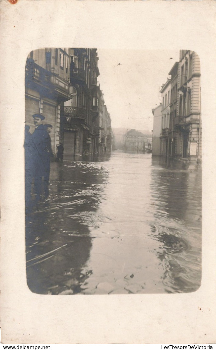 Belgique - Liège - Lot De Trois Cartes Photo - Inondation Liège - Bords Dentelés   - Carte Postale Ancienne - Lüttich