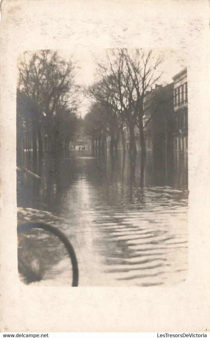 Belgique - Liège - Lot De Trois Cartes Photo - Inondation Liège - Bords Dentelés   - Carte Postale Ancienne - Lüttich