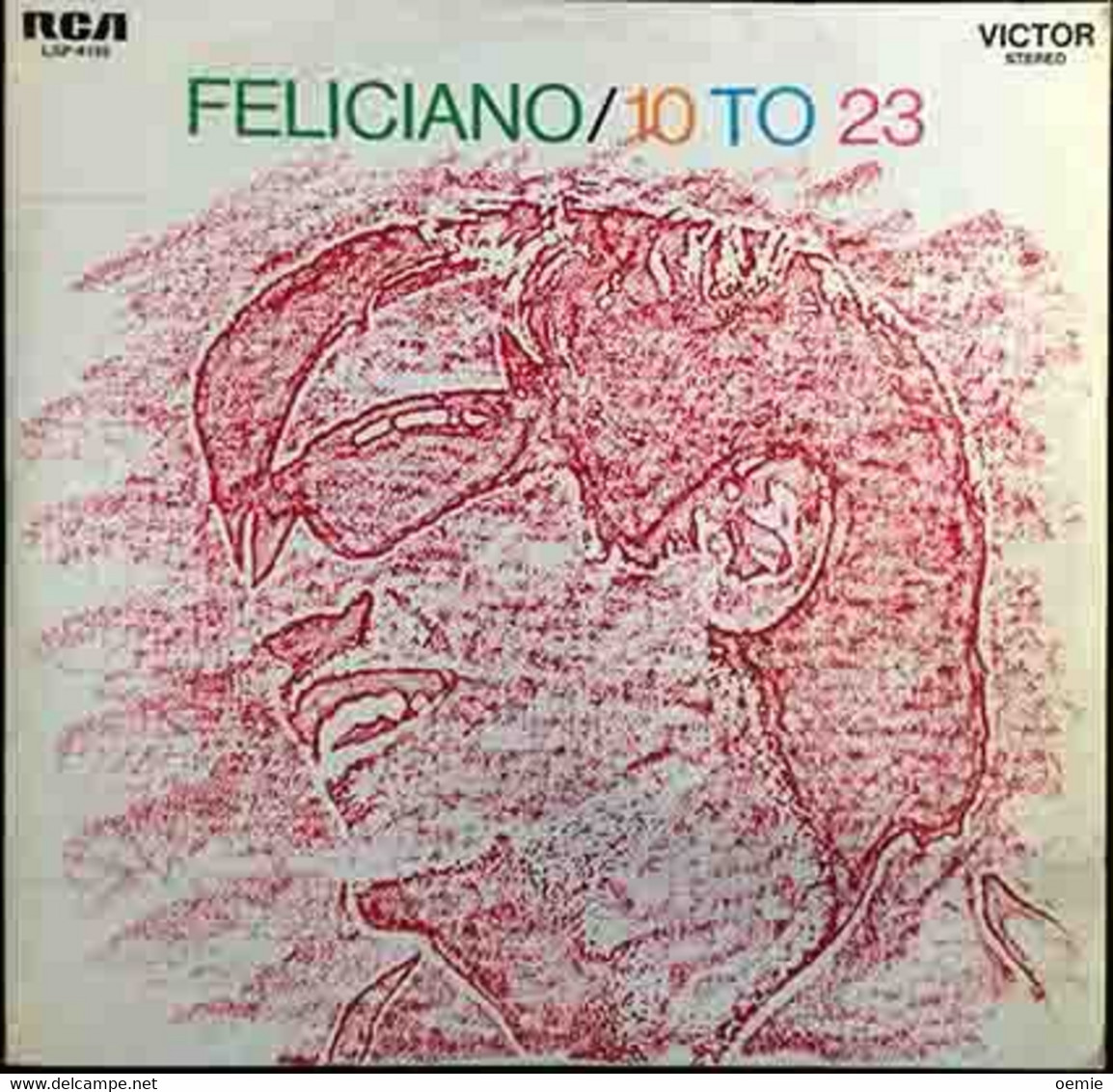 JOSE FELICIANO  °   10 TO 23  PRESSAGE  ESPAGNE  LSP 4185 - Altri - Musica Italiana