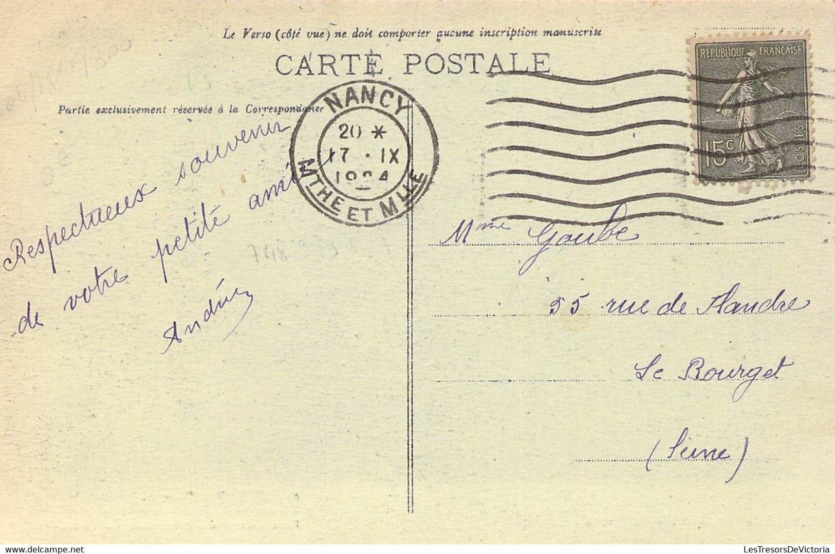 FRANCE - 54 - NANCY - Porte De La Citadelle - Duc Charles III - Magasins Réunis - Carte Postale Ancienne - Nancy