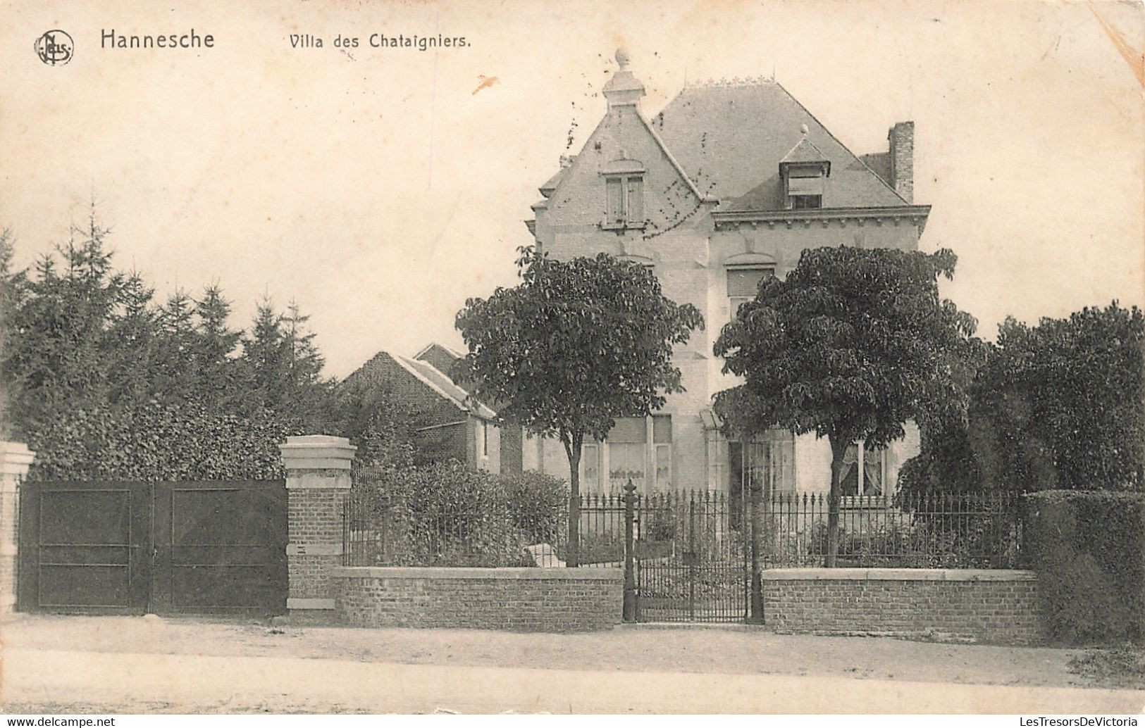 Belgique - Hanneshe - Ville Des Chataîgniers - Edit. E. Noiset - Nels - Oblitéré Andenne 1911 - Carte Postale Ancienne - Hoei