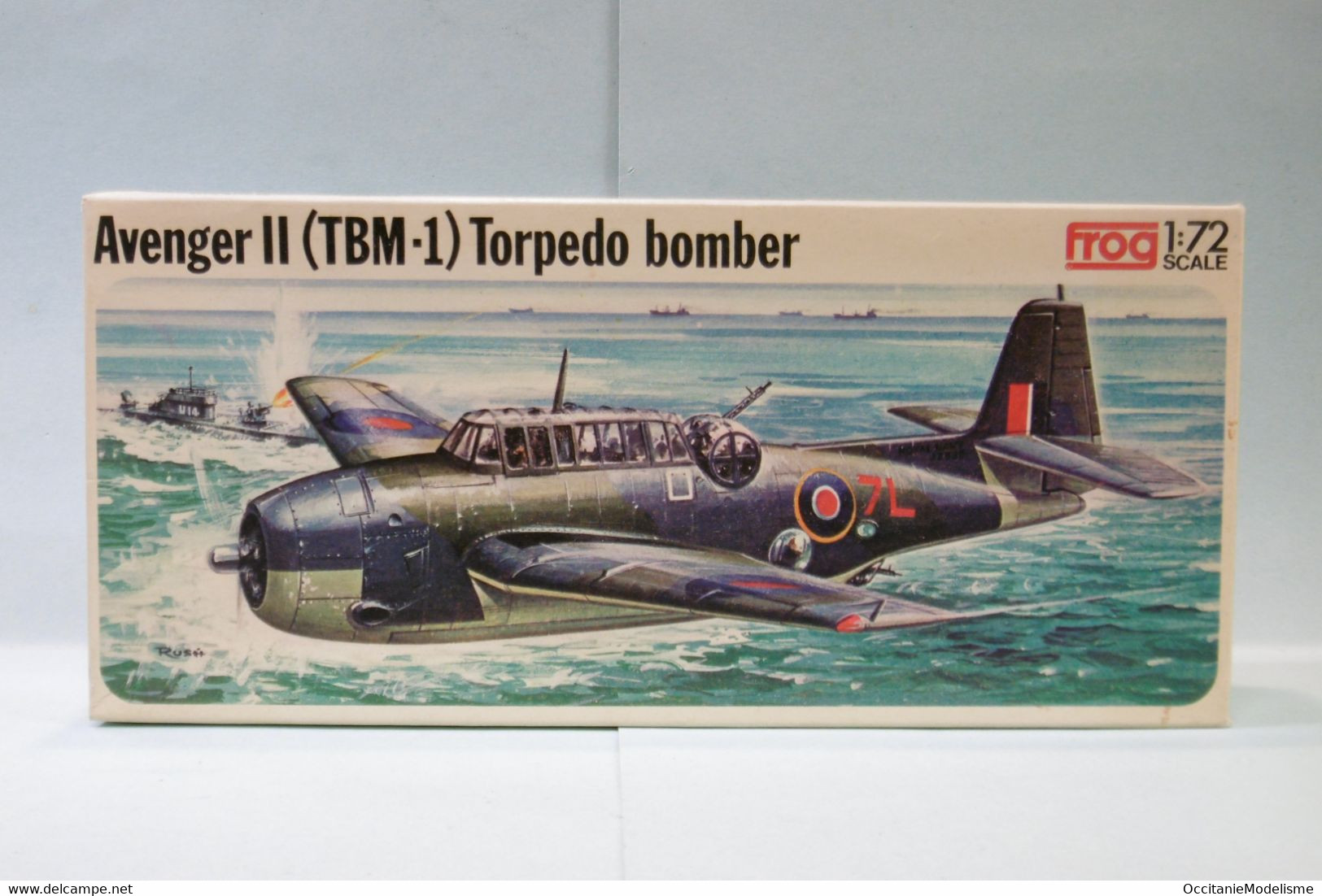 Frog - AVENGER II TBM-1 Torpedo Bomber Maquette Avion Kit Plastique Réf. F244 BO 1/72 - Vliegtuigen